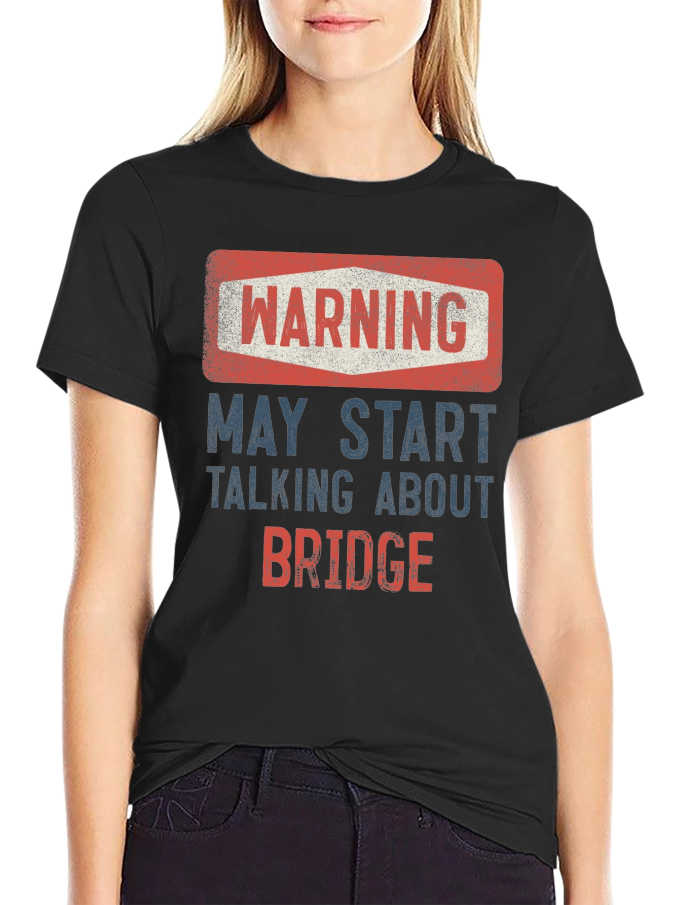 Warning May Start Talking About Bridge T-Shirt