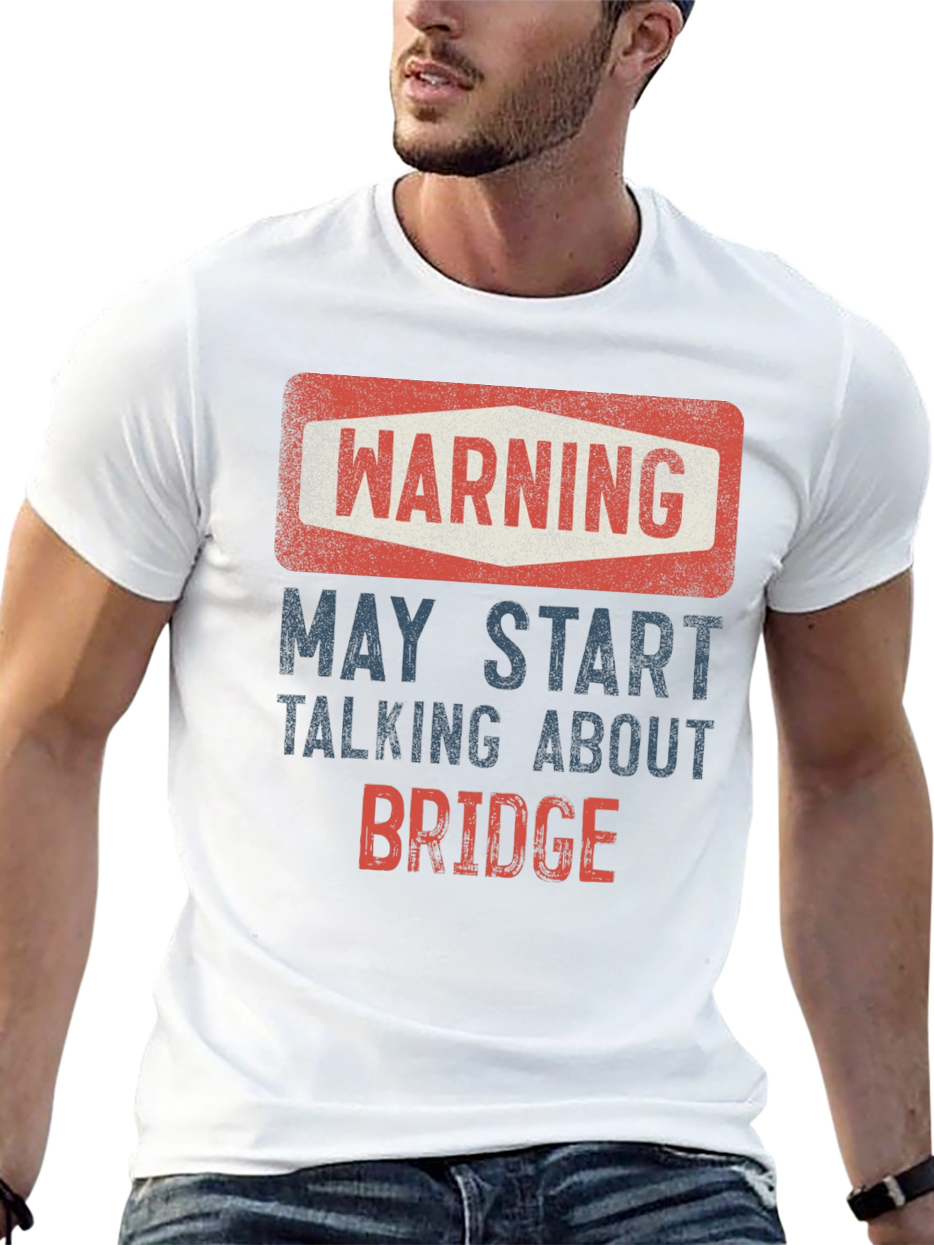 Warning May Start Talking About Bridge T-Shirt