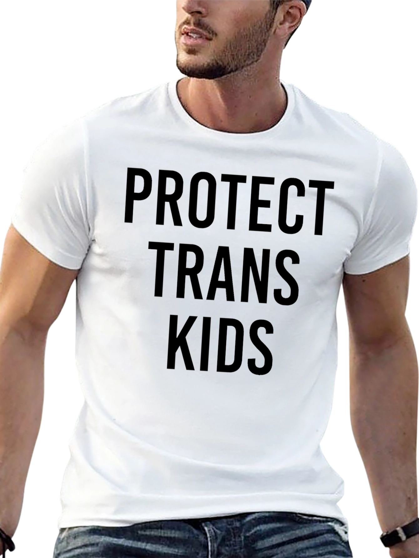 Protect Trans Kids Black T-Shirt