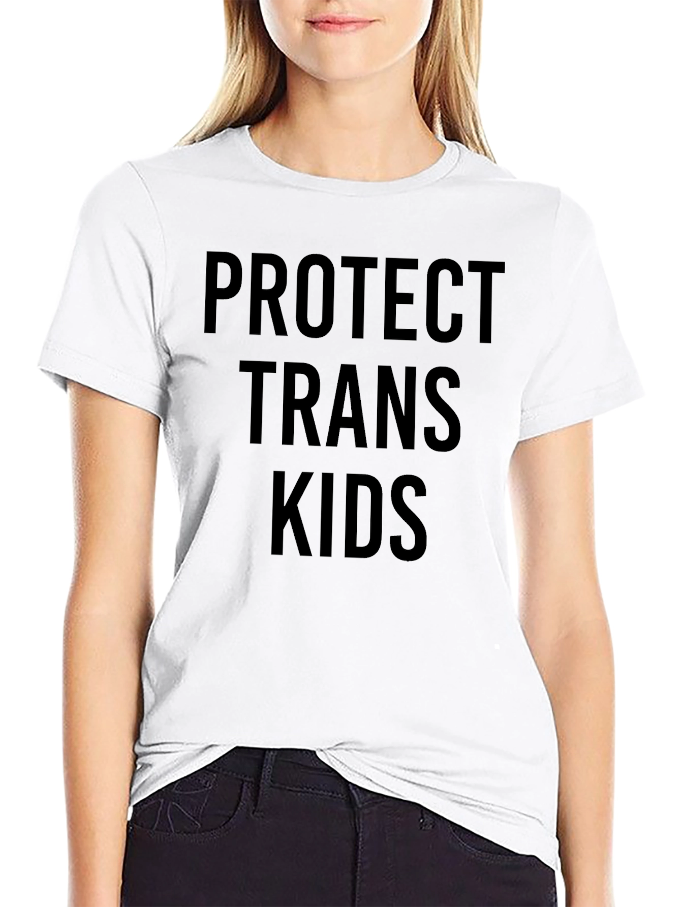 Protect Trans Kids Black T-Shirt