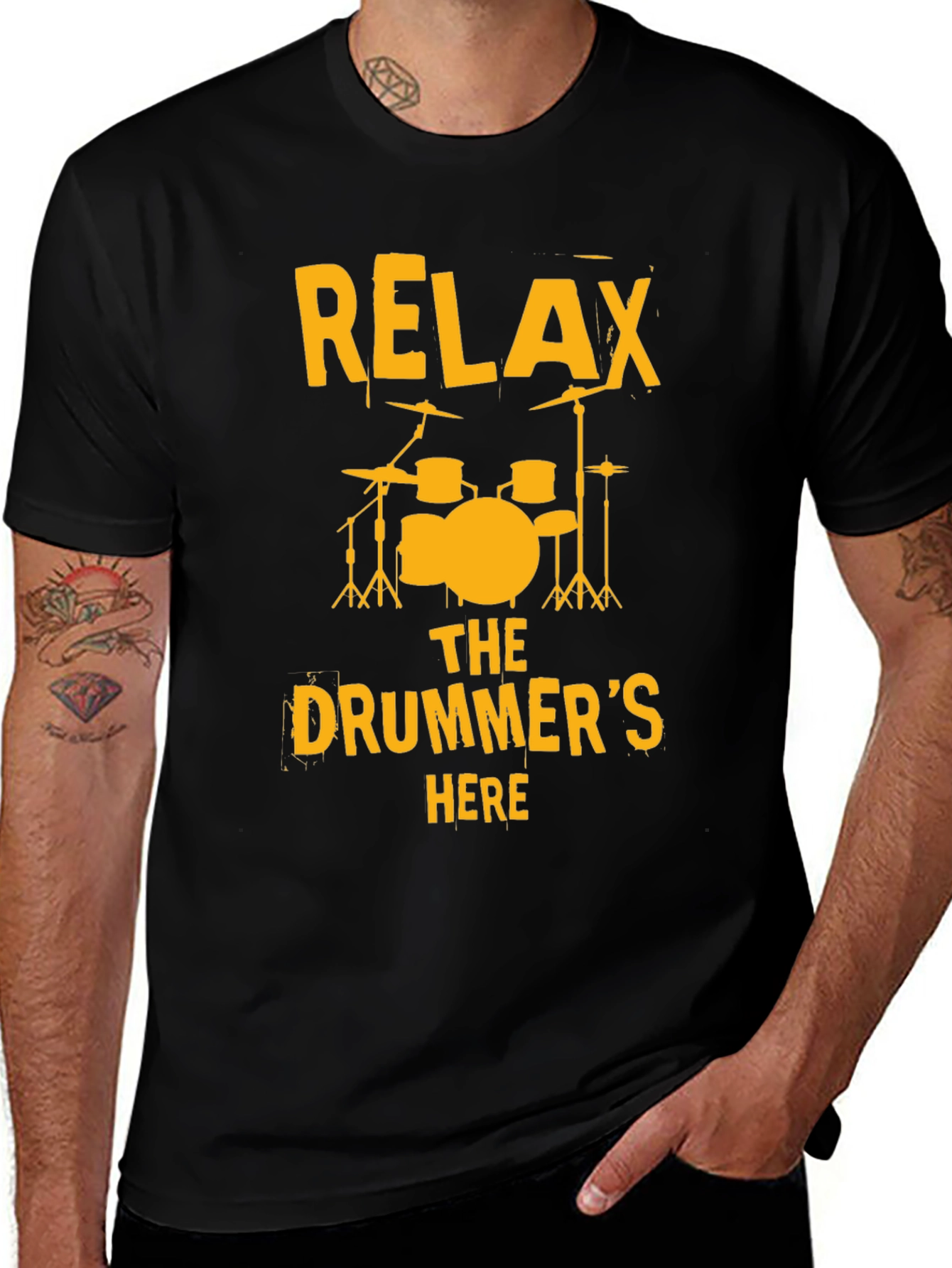 Relax The Drummers Here T-Shirt