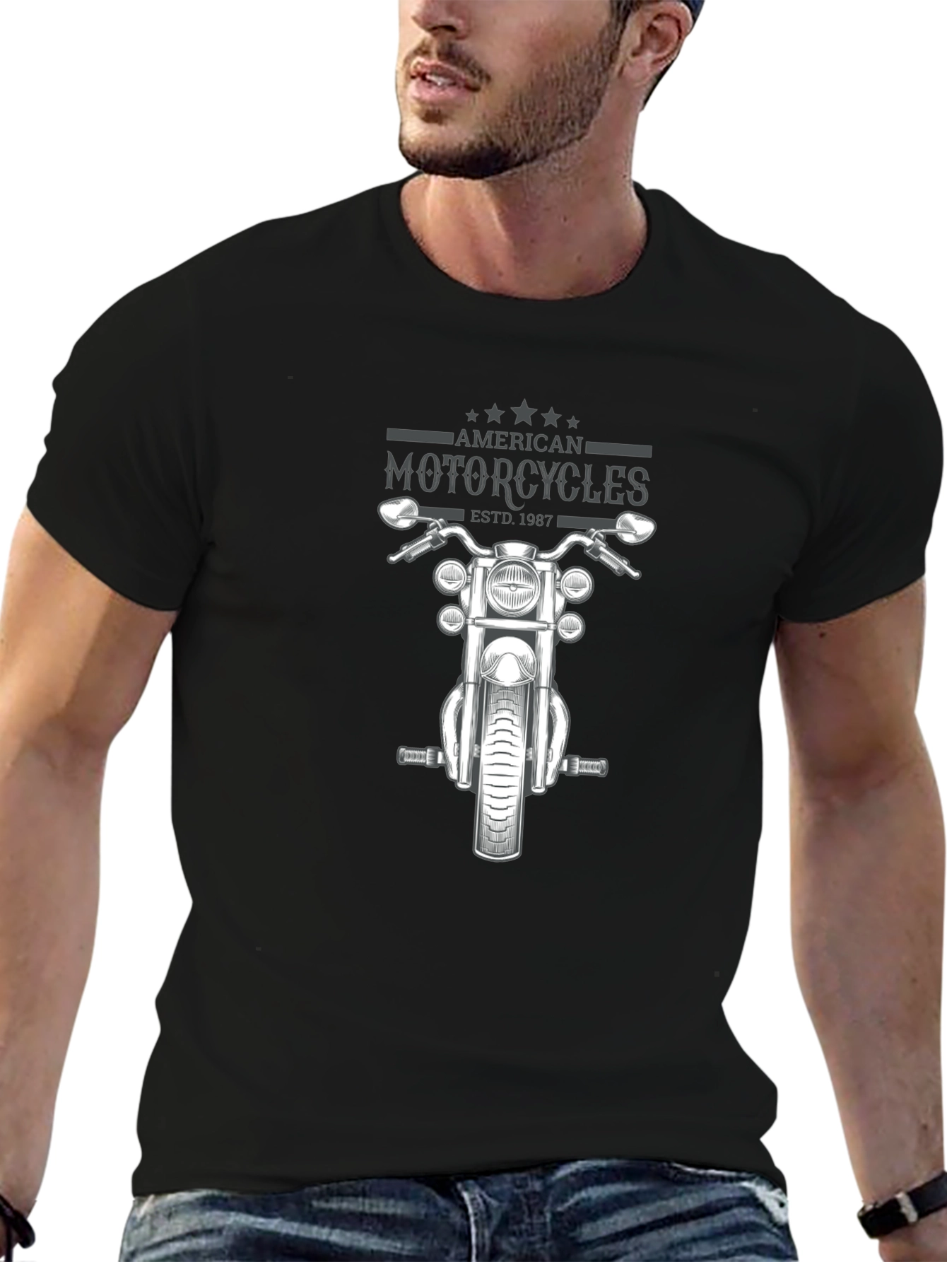 American Motorcycles Graphic T-Shirt