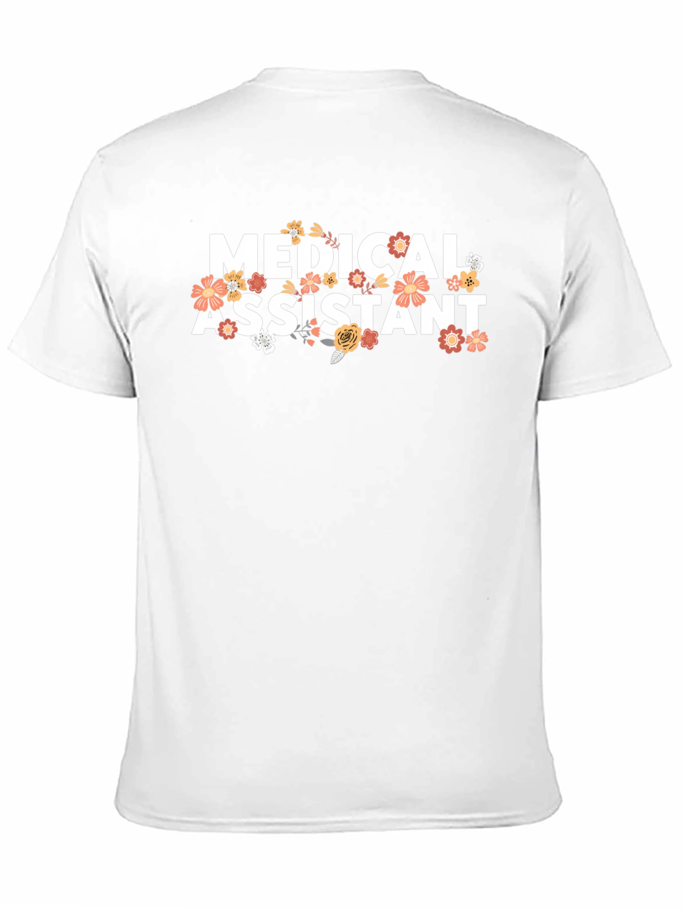 Medical Assistant Floral T-Shirt
