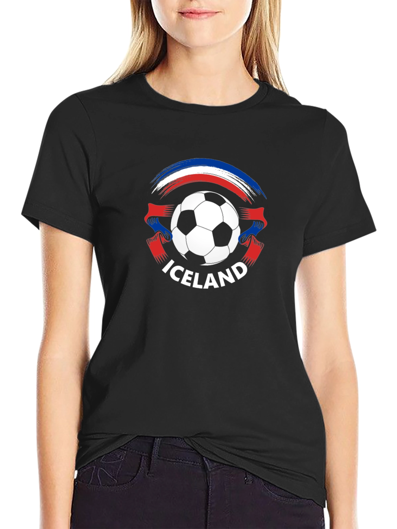 Iceland Soccer T-Shirt | Sports Fan Apparel