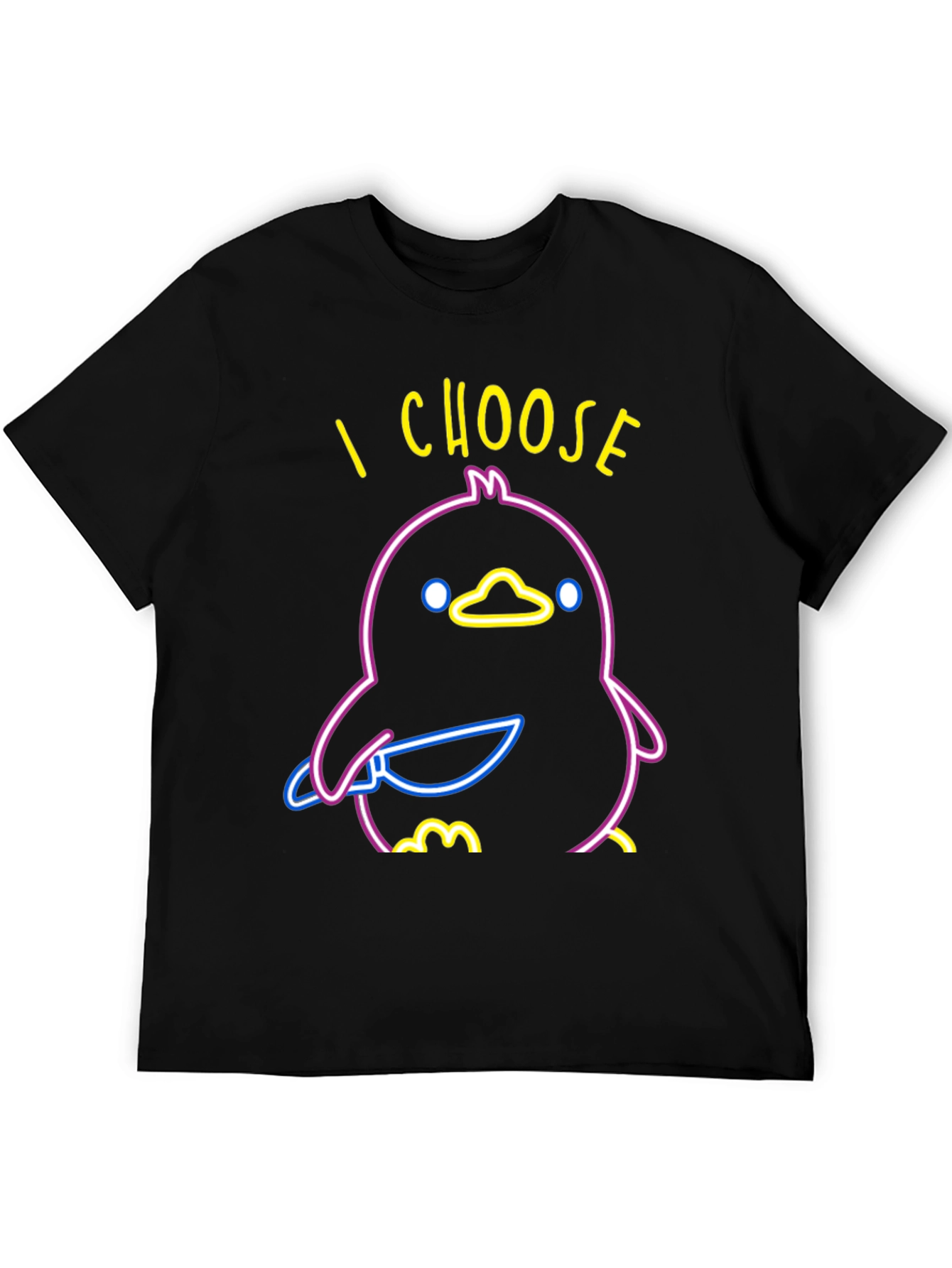 I Choose Violence Duck Graphic Tee
