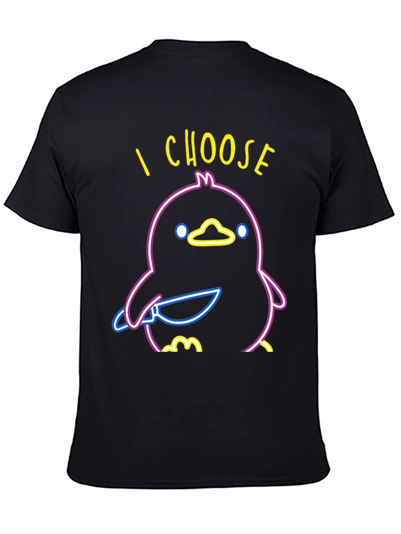 I Choose Violence Duck Graphic Tee