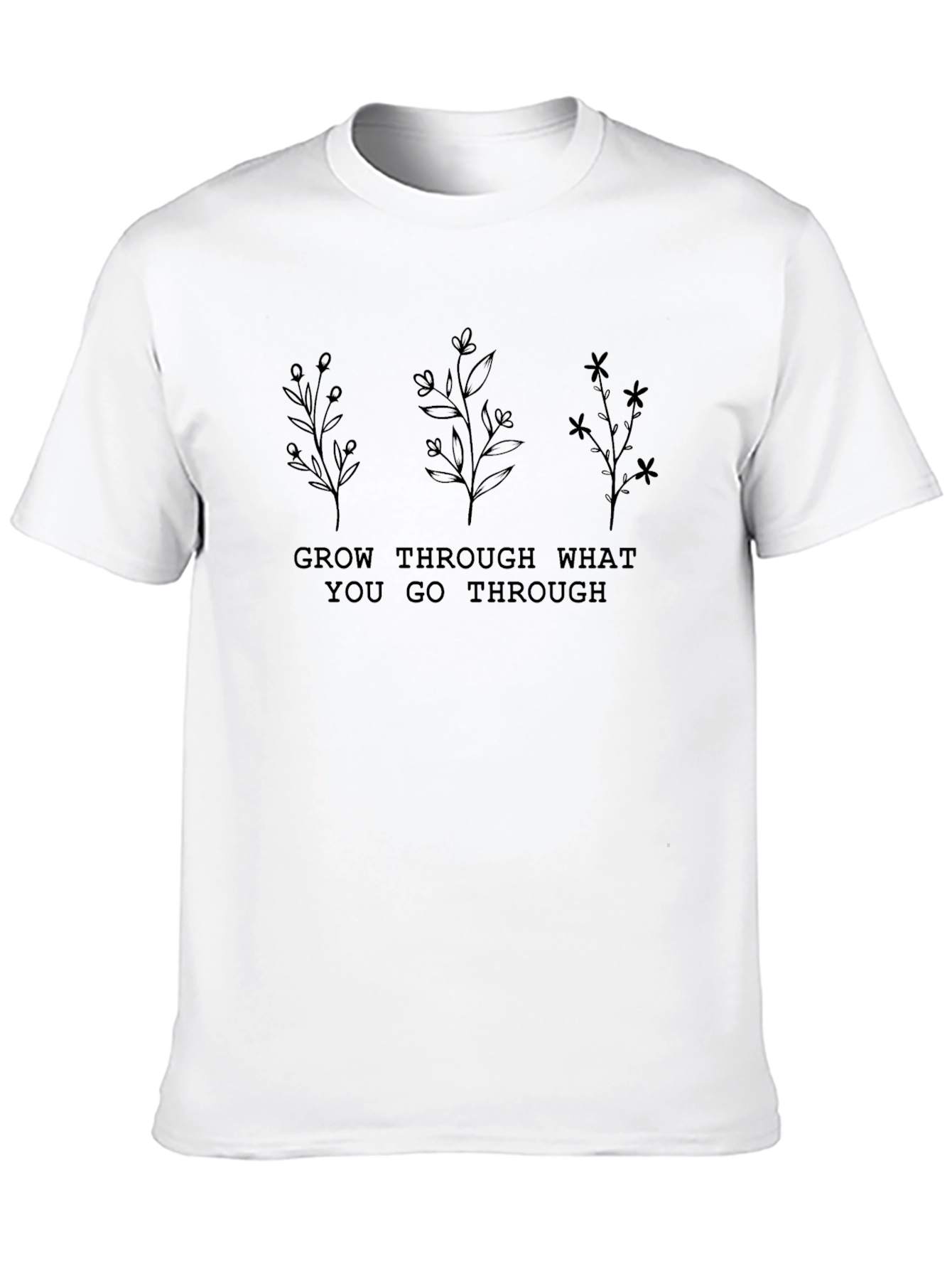 Grow Through What You Go Through Graphic Tee