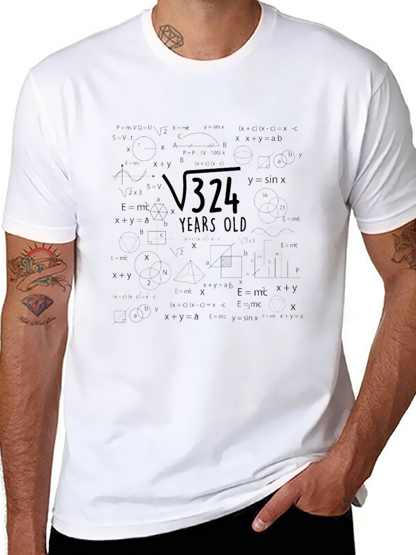 Square Root 324 Years Old T-Shirt