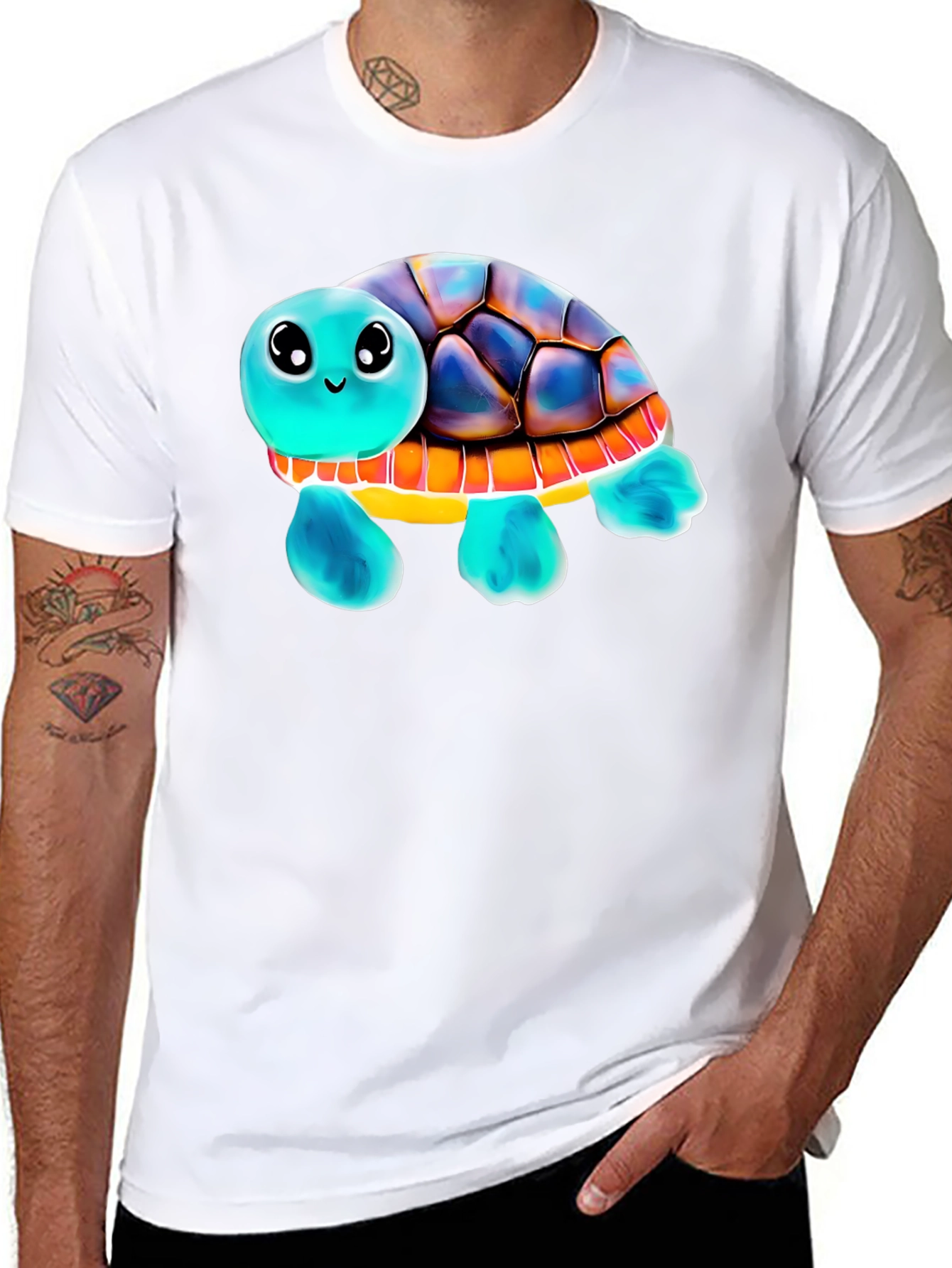 Cute Turtle Graphic Tee