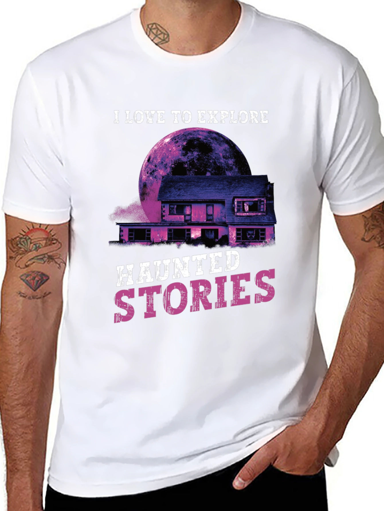 Haunted Stories Graphic Tee