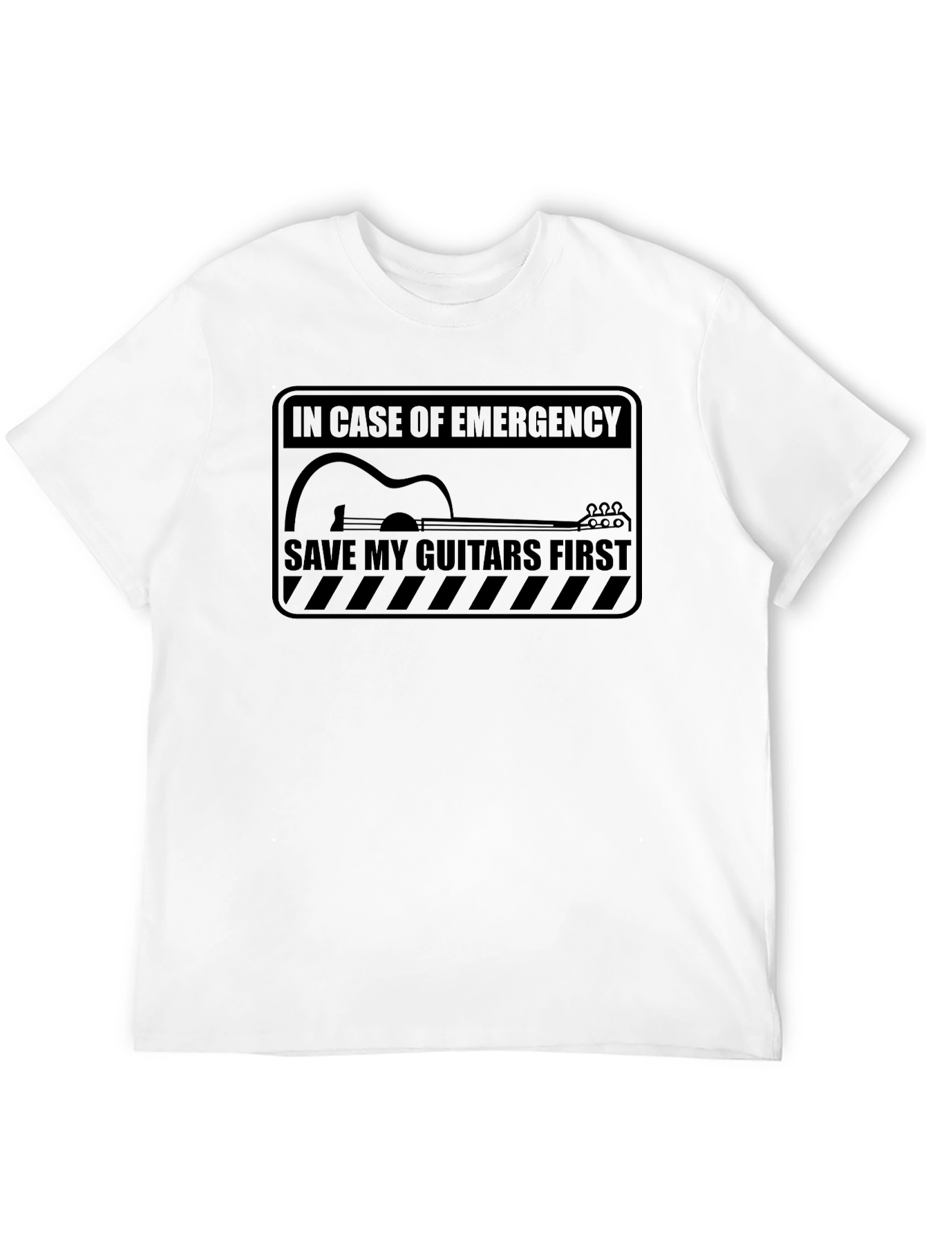 Emergency Save My Guitars First T-Shirt