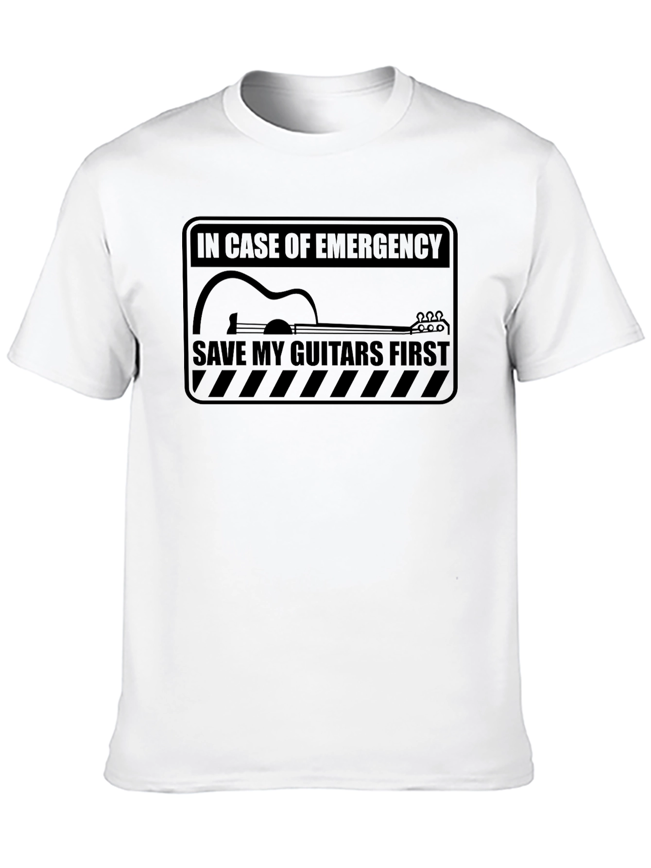 Emergency Save My Guitars First T-Shirt