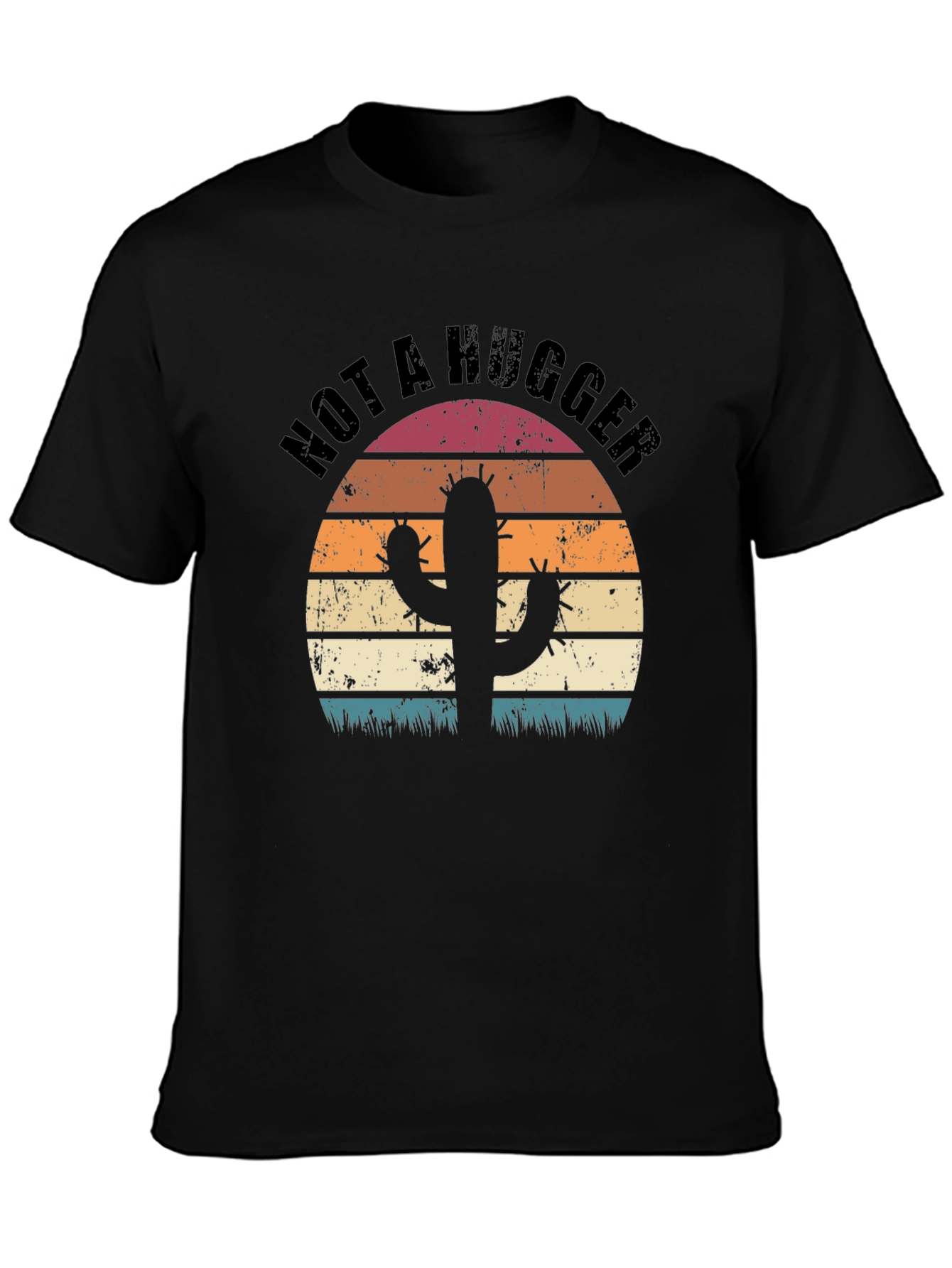Not a Hugger Cactus Graphic Tee