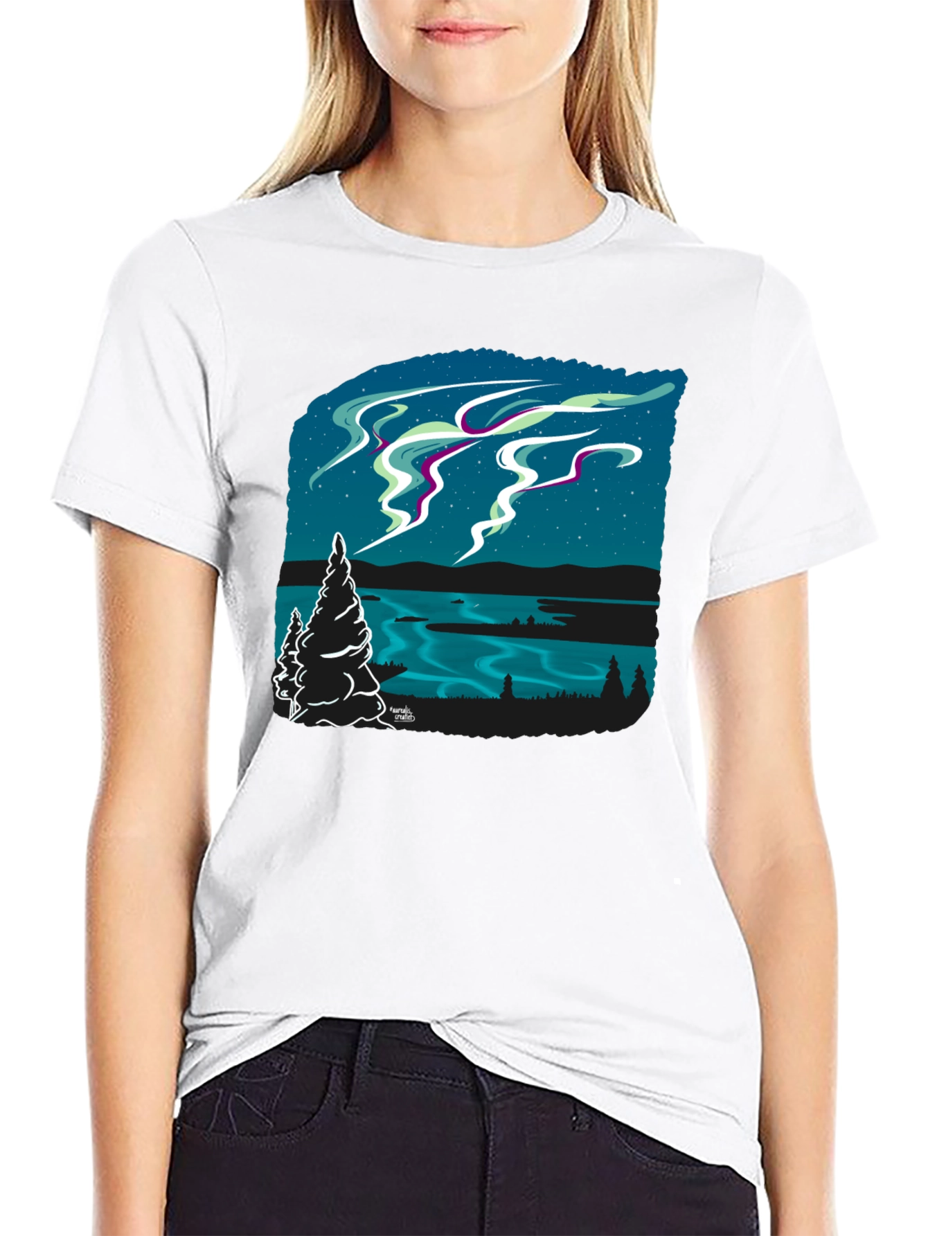 Aurora Borealis Graphic Tee