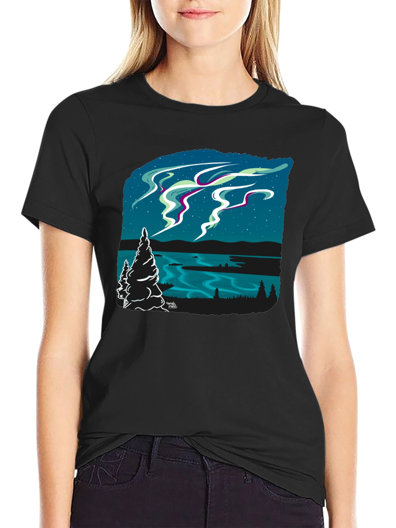 Aurora Borealis Graphic Tee