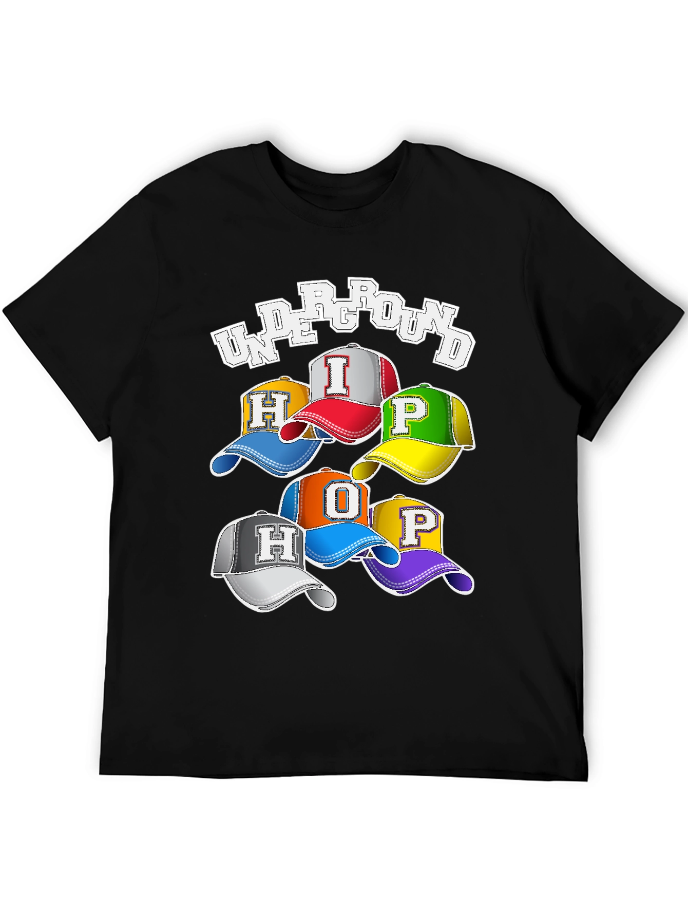 Underground Hip Hop Graphic T-Shirt