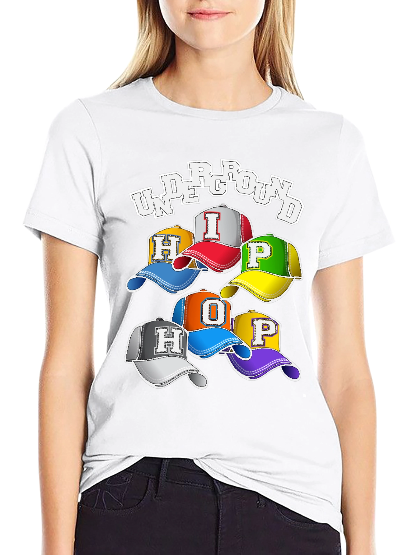 Underground Hip Hop Graphic T-Shirt