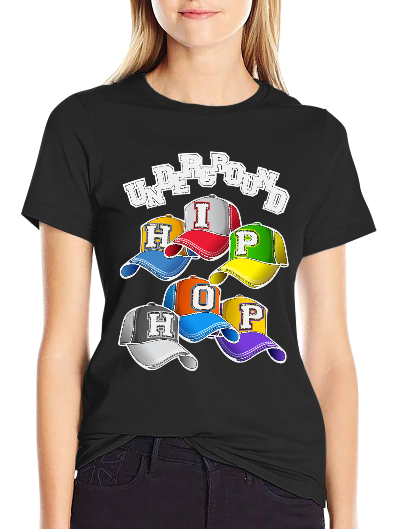 Underground Hip Hop Graphic T-Shirt