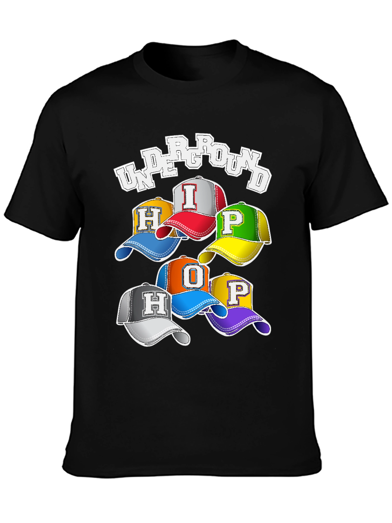 Underground Hip Hop Graphic T-Shirt