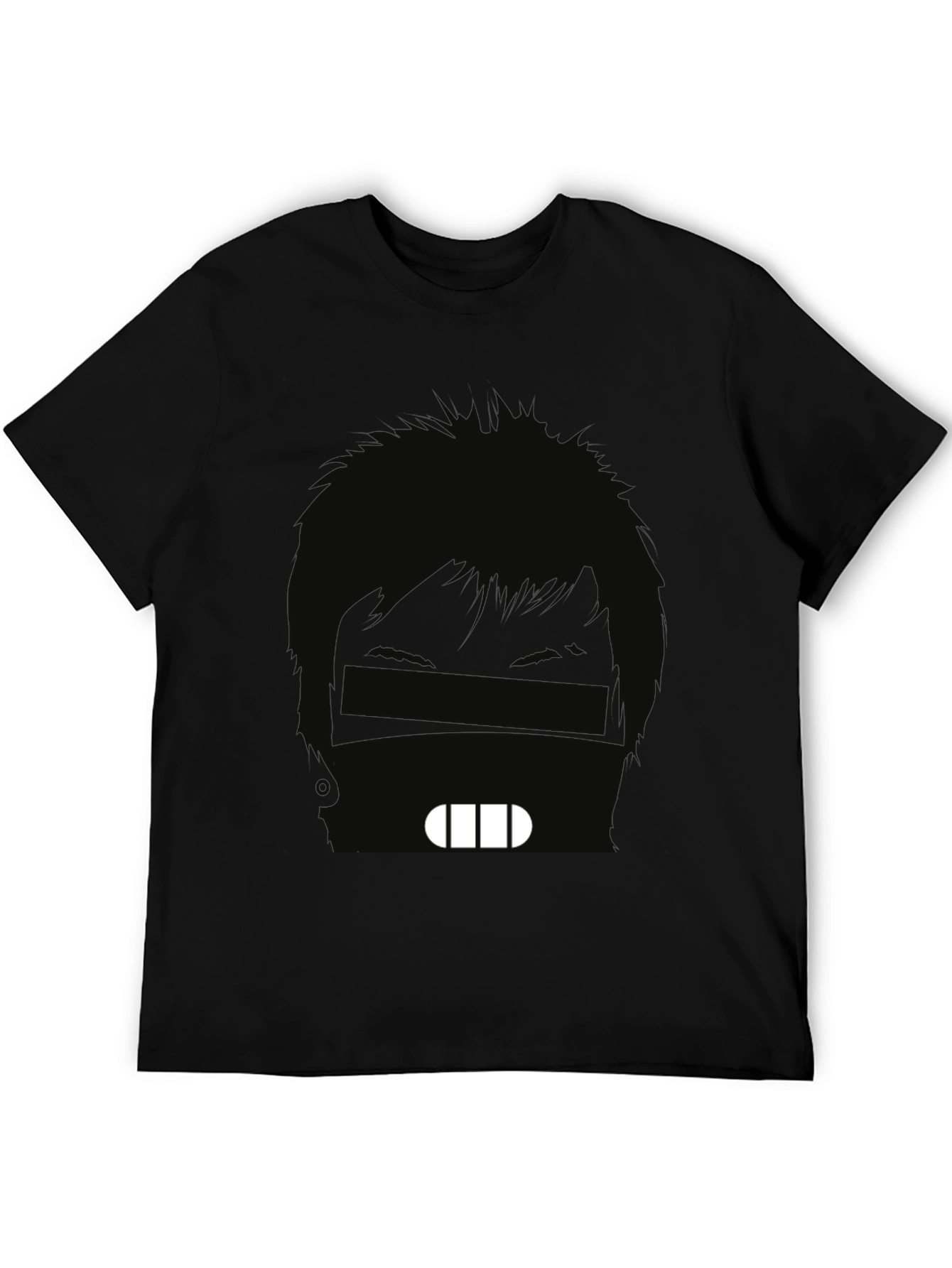 Abstract Bruce Lee Black T-Shirt