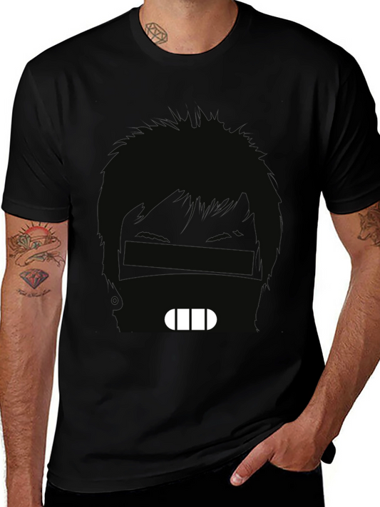 Abstract Bruce Lee Black T-Shirt
