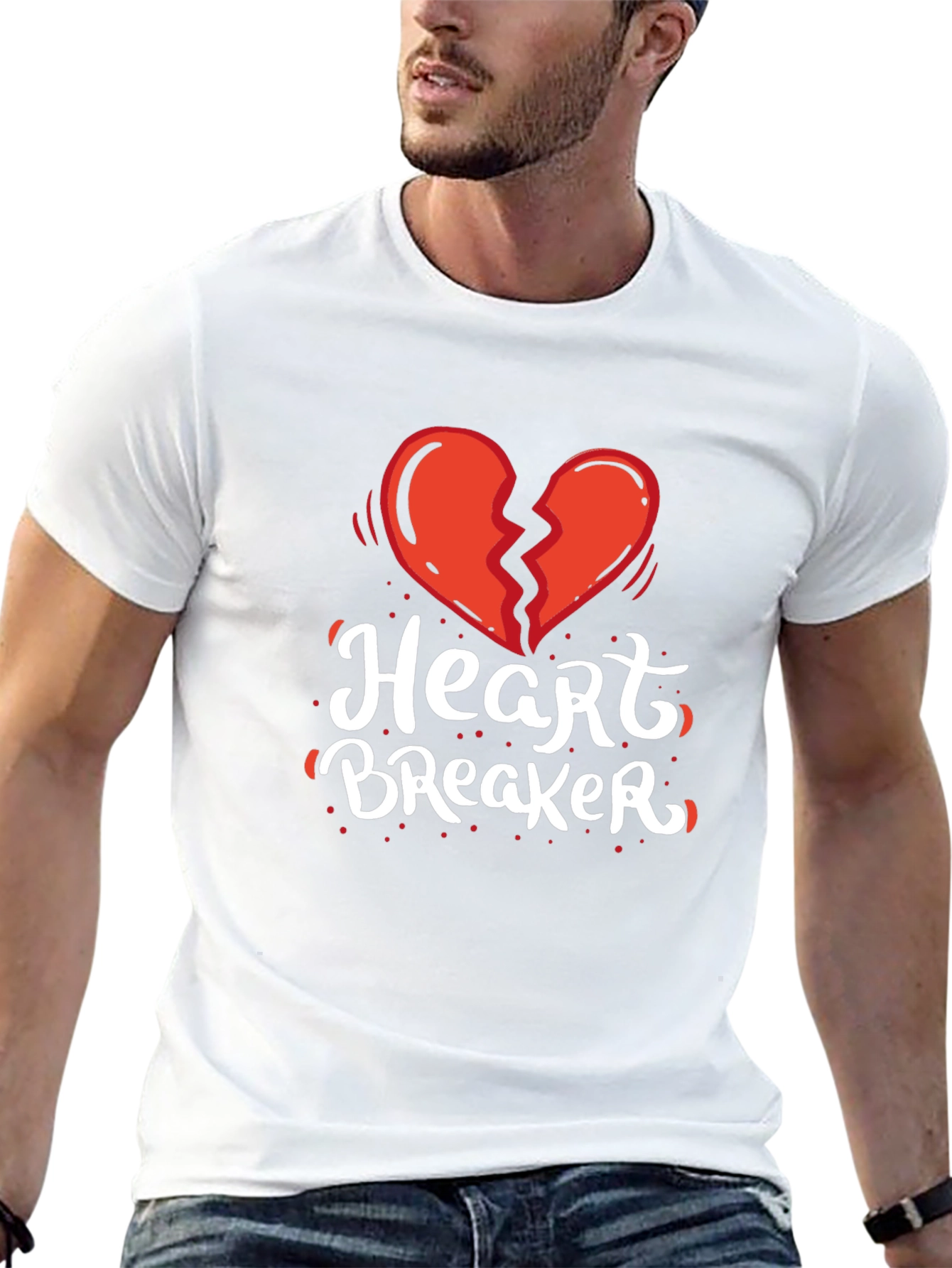 Heart Breaker Graphic T-Shirt