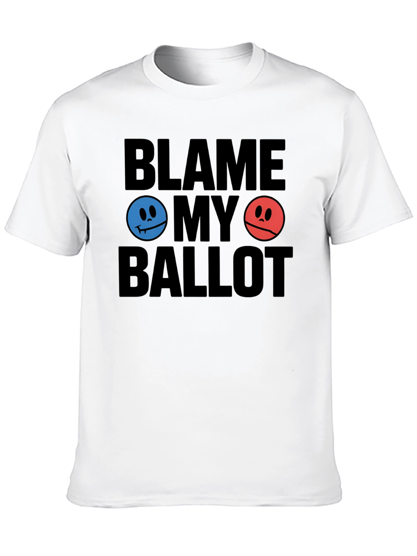 Blame My Ballot Graphic T-Shirt - Black
