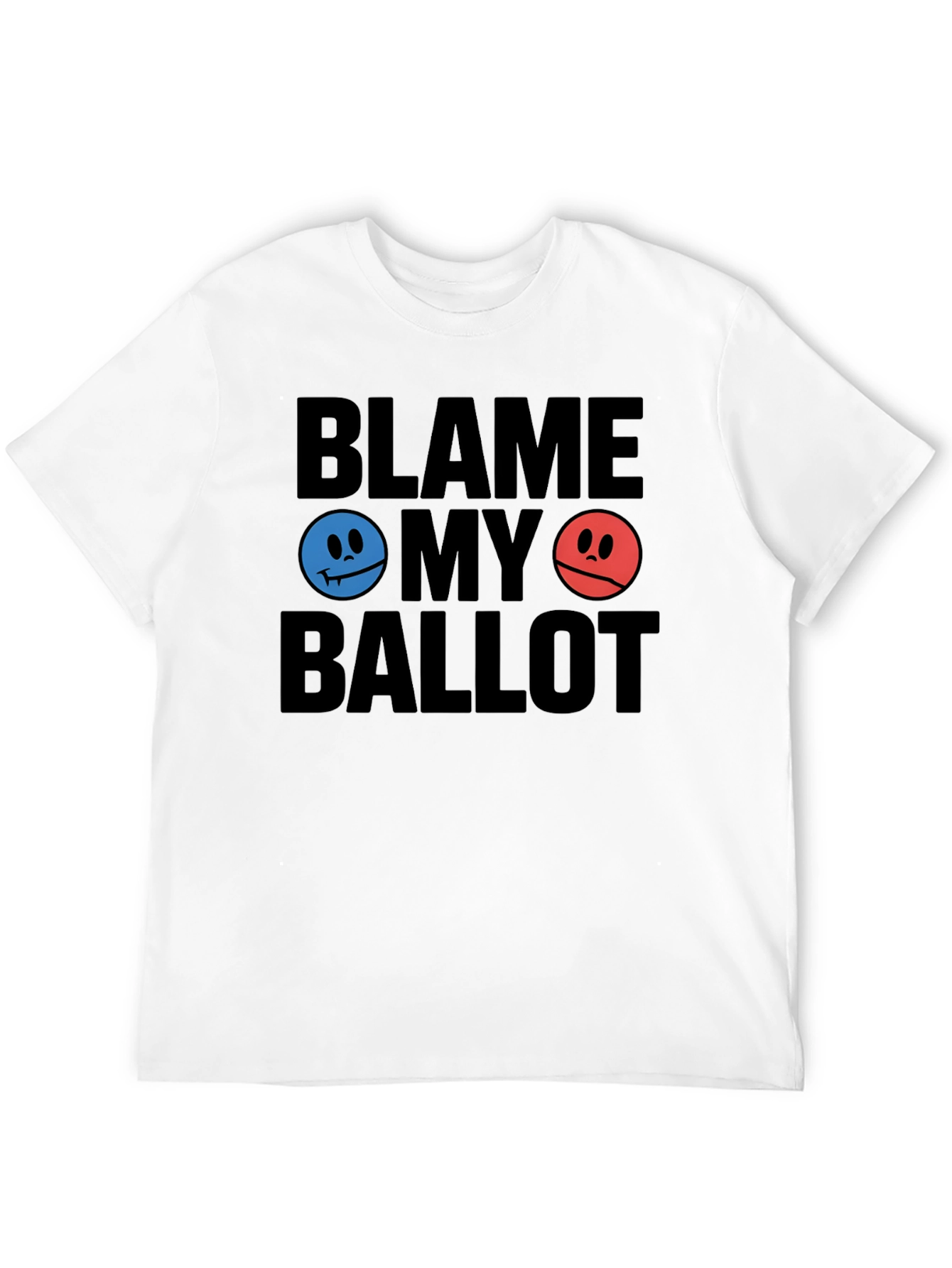 Blame My Ballot Graphic T-Shirt - Black
