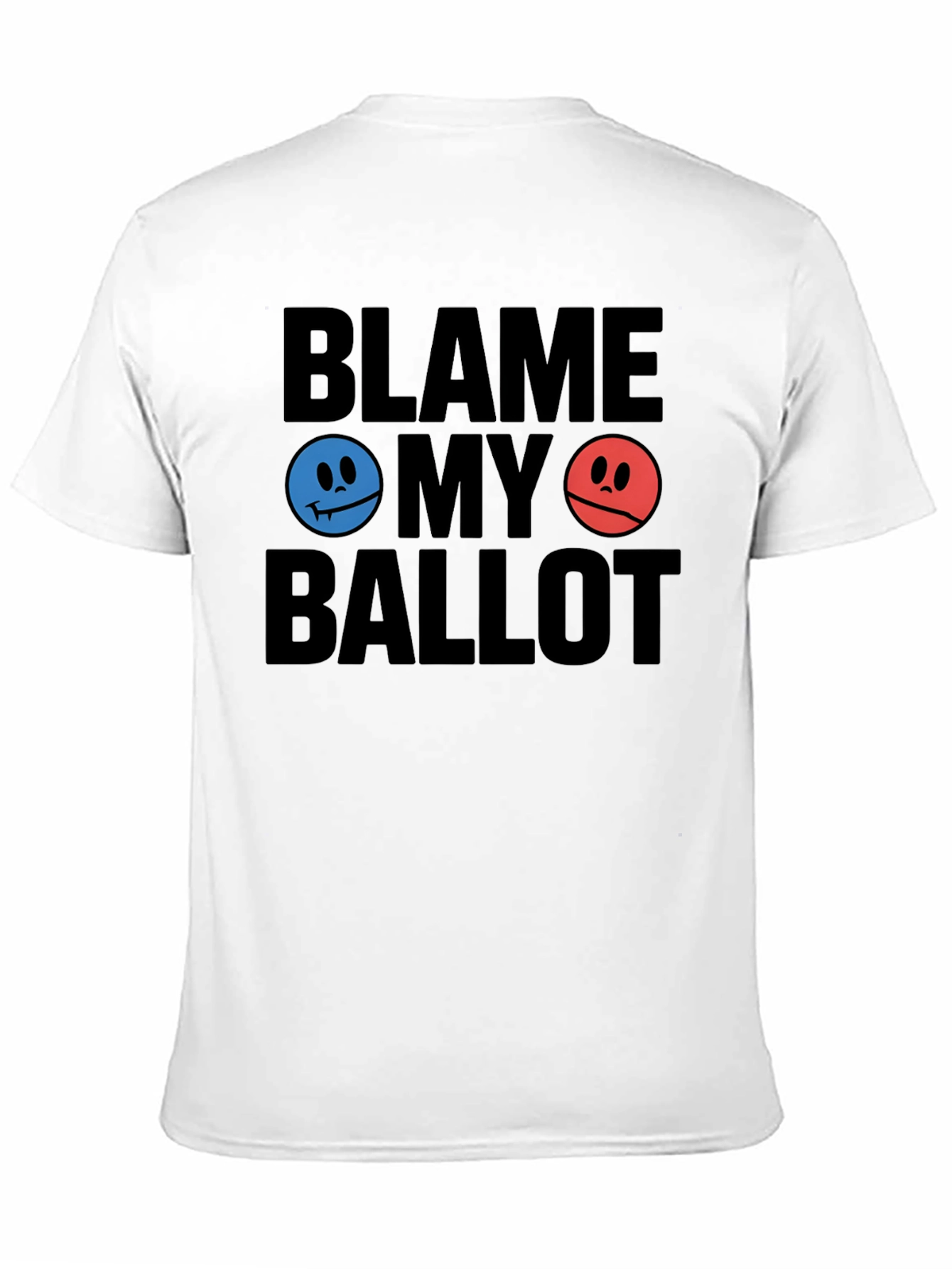 Blame My Ballot Graphic T-Shirt - Black