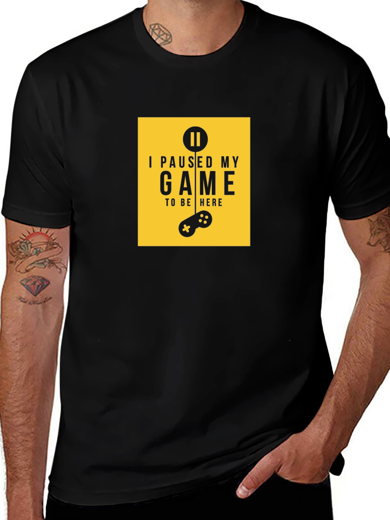 I Paused My Game T-Shirt - Gamer Apparel
