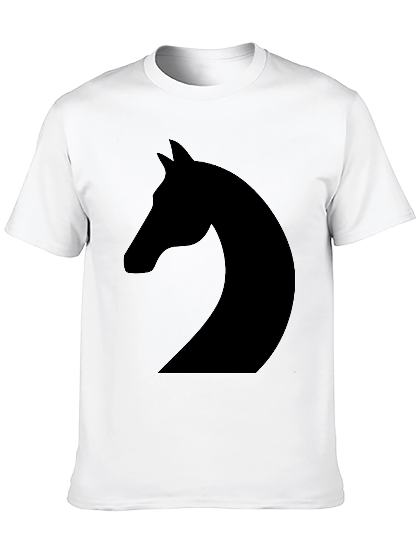 Equestrian Knight Black T-Shirt