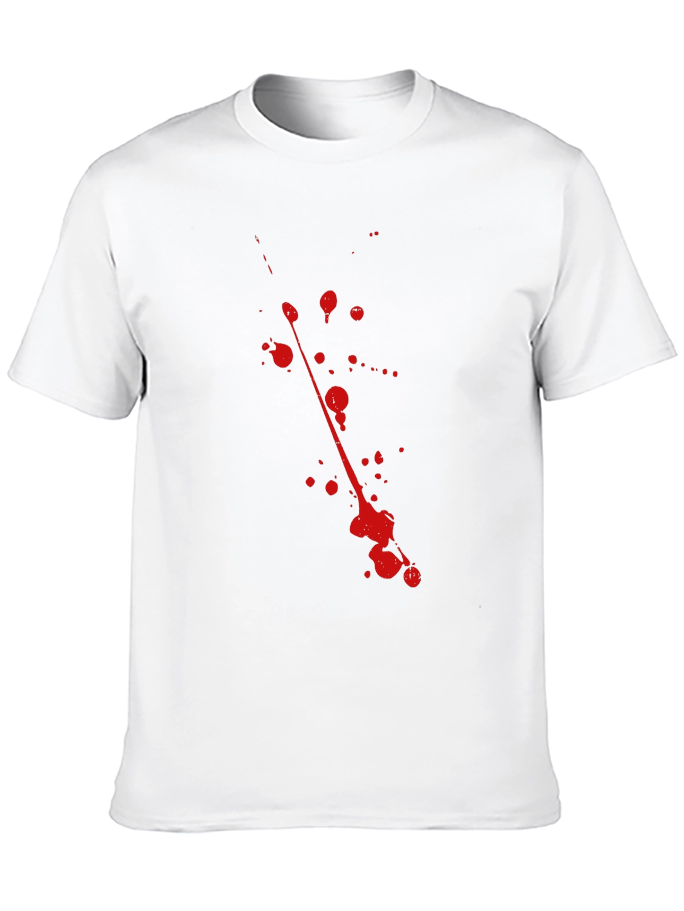 Blood Splatter Black T-Shirt - Graphic Tee