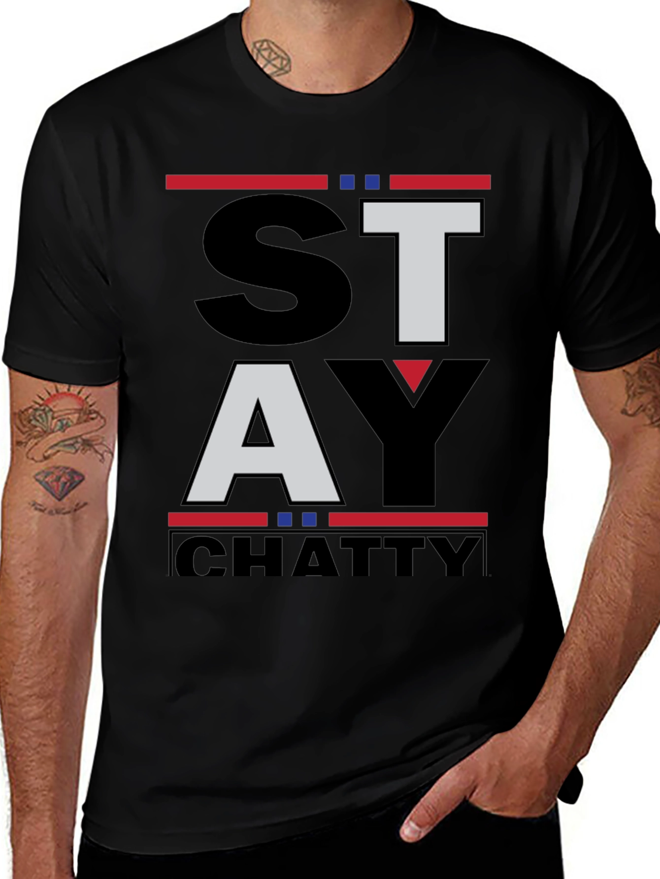 Stay Chatty Graphic T-Shirt
