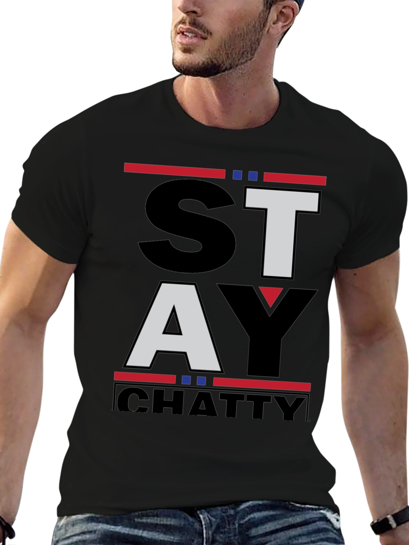 Stay Chatty Graphic T-Shirt