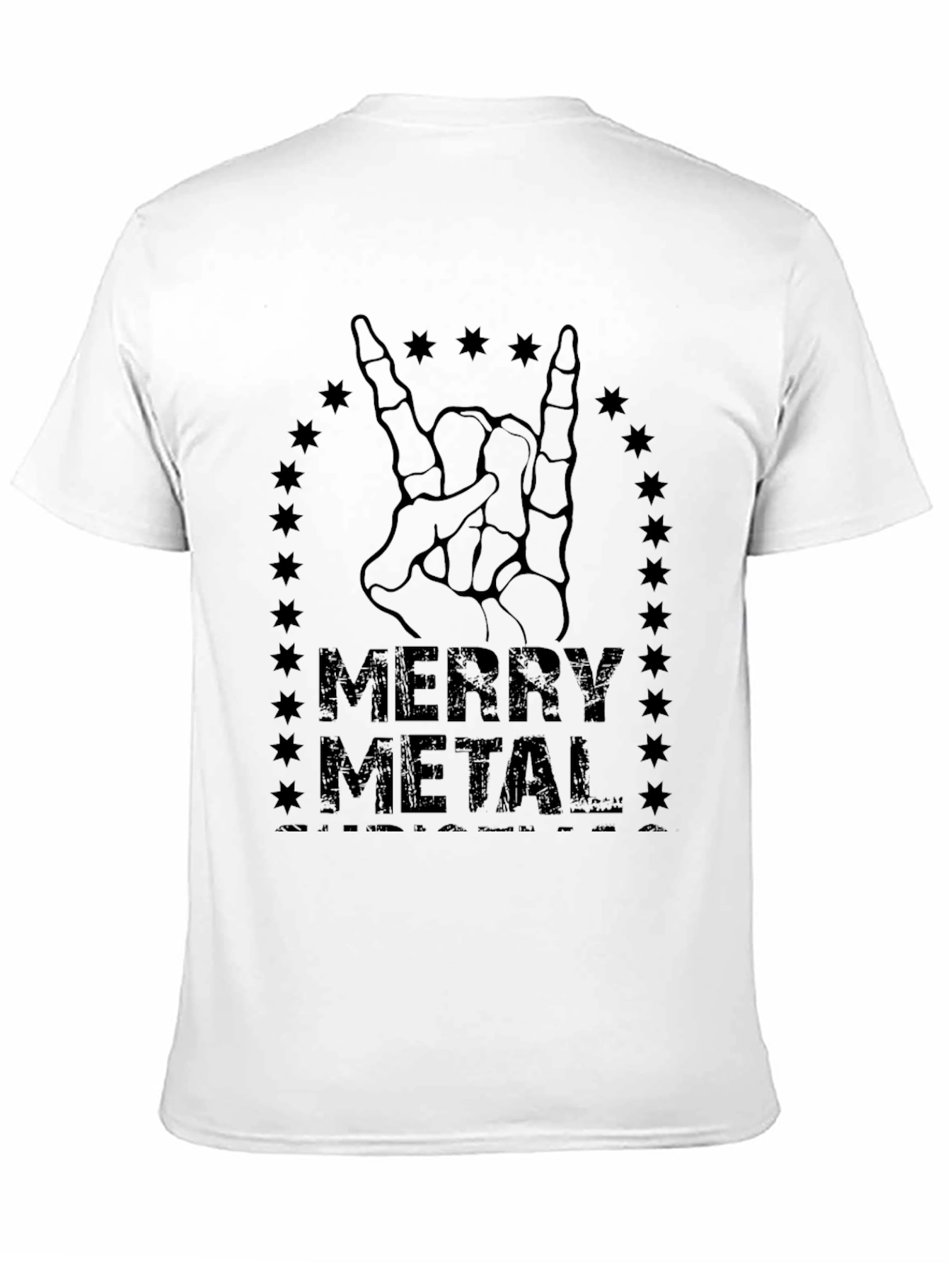 Merry Metal Graphic T-Shirt - Rock On!