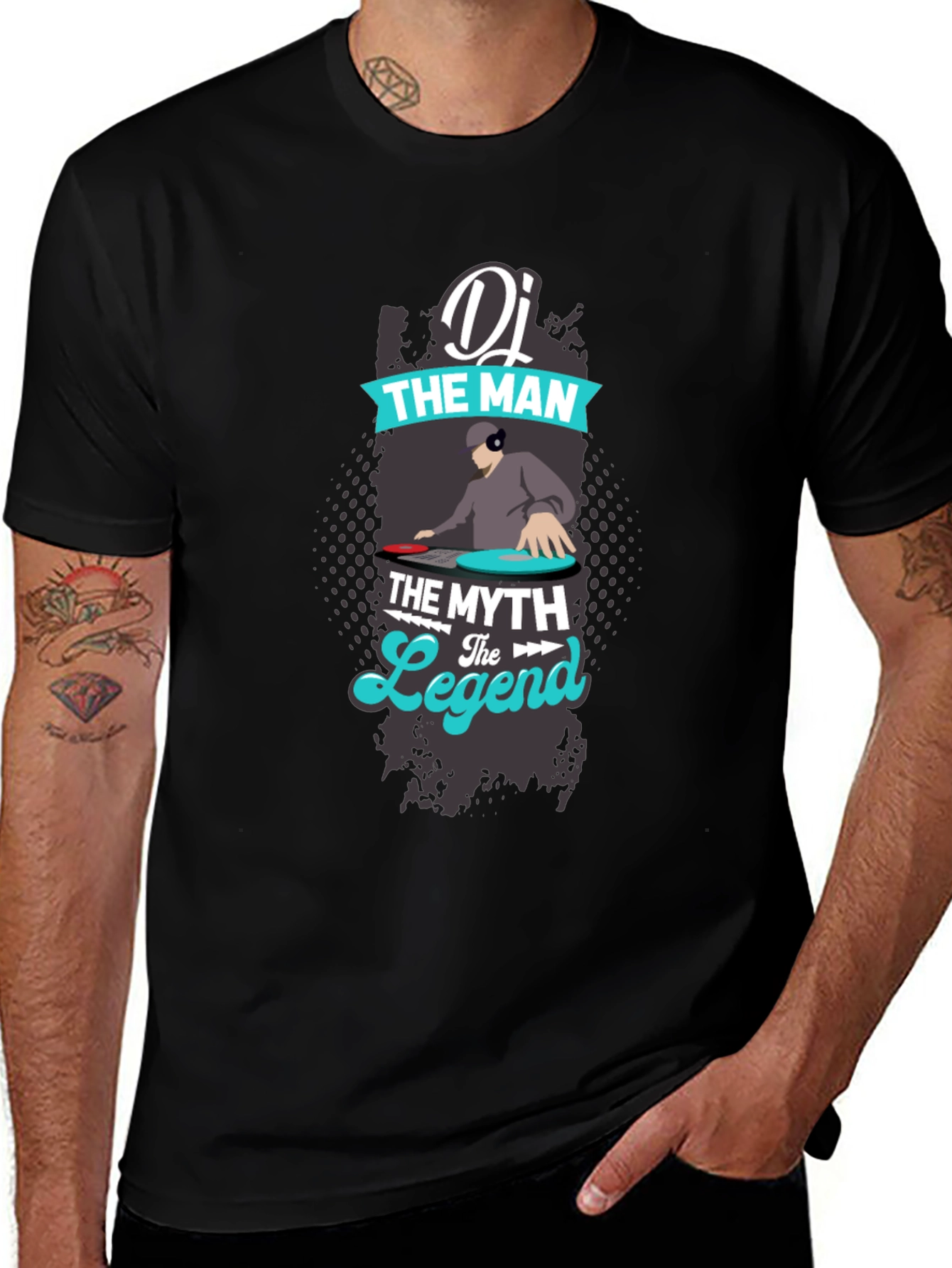 DJ The Man The Myth The Legend T-Shirt