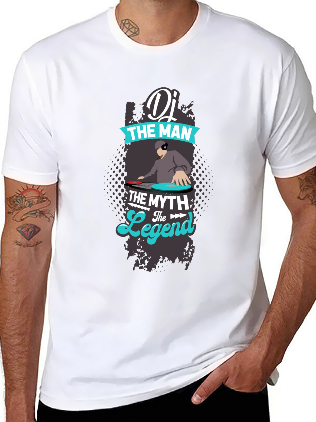 DJ The Man The Myth The Legend T-Shirt