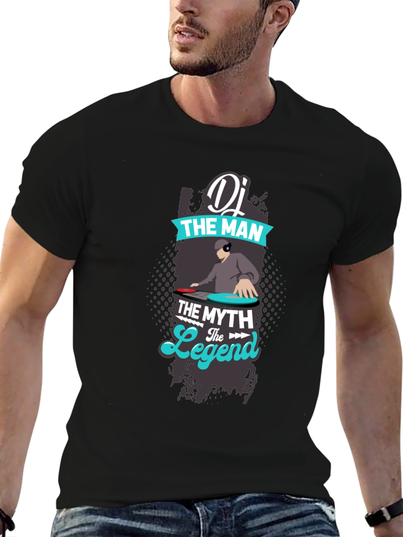DJ The Man The Myth The Legend T-Shirt