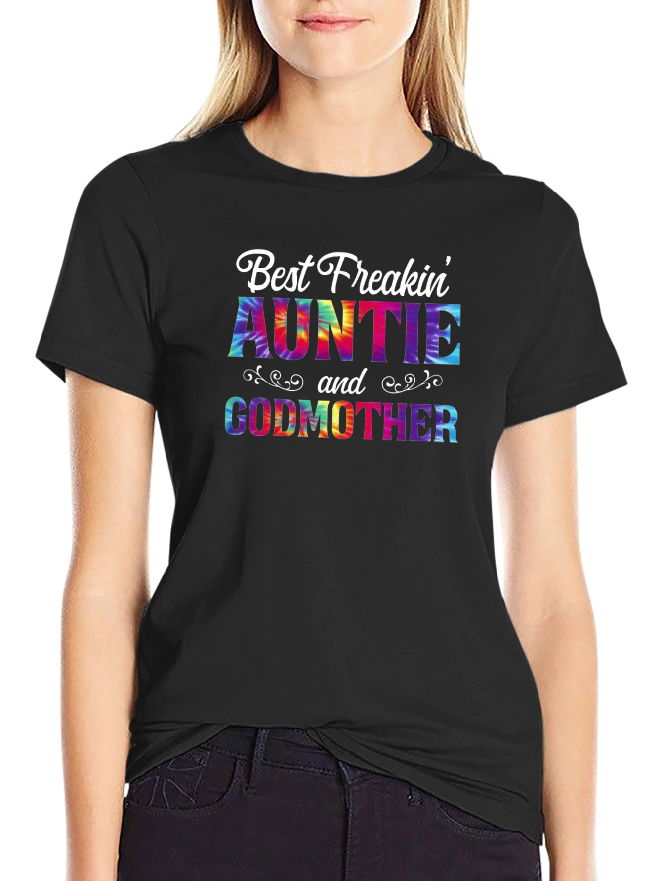 Best Freakin Auntie and Godmother Tee