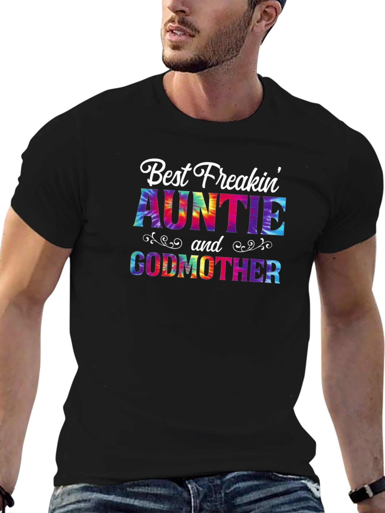 Best Freakin Auntie and Godmother Tee