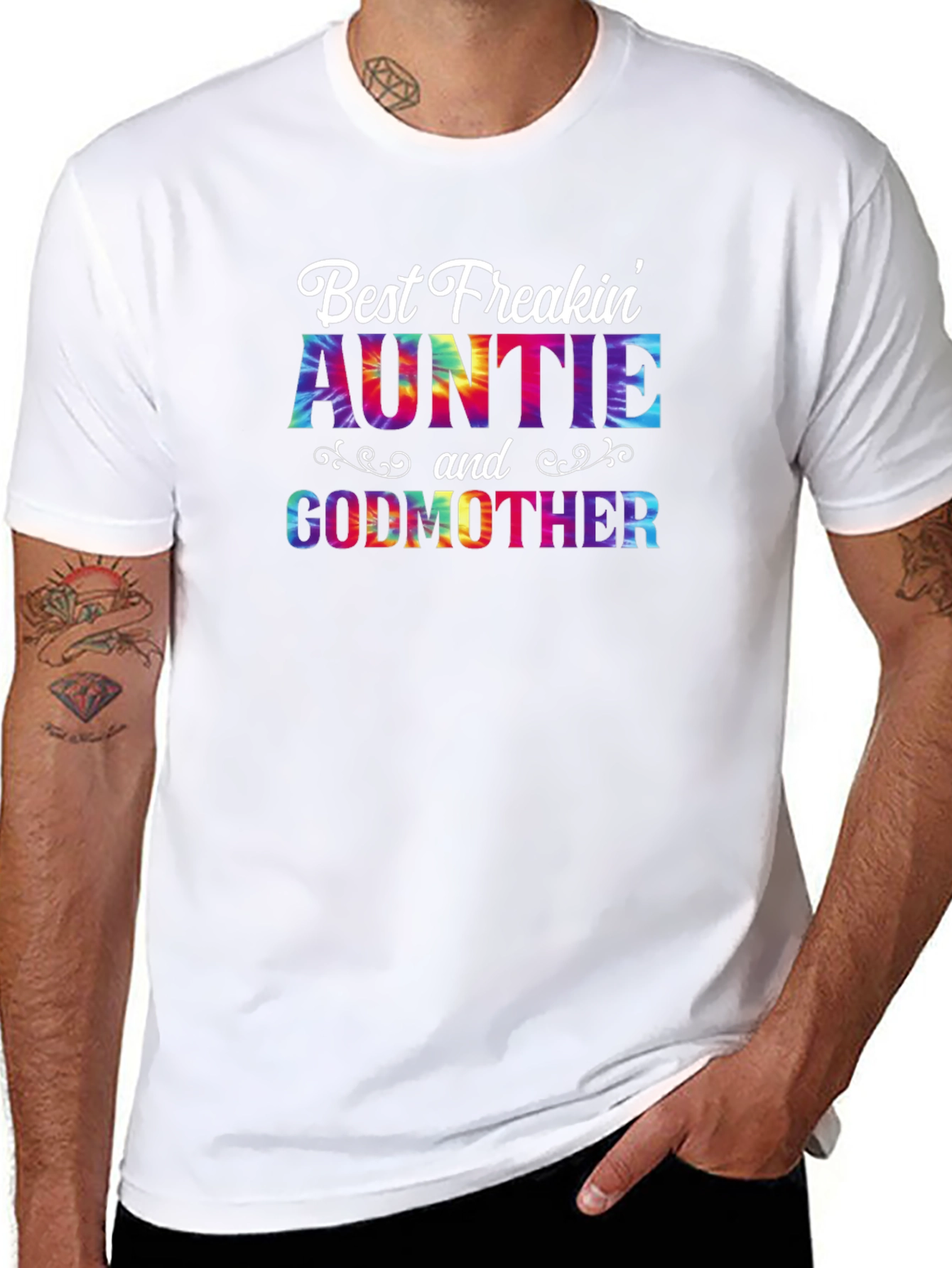 Best Freakin Auntie and Godmother Tee