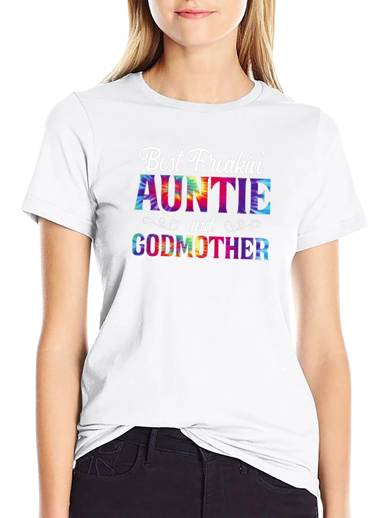 Best Freakin Auntie and Godmother Tee