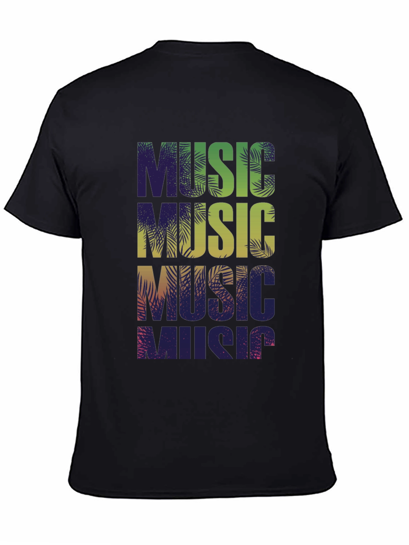 Tropical Music Vibes Graphic Tee