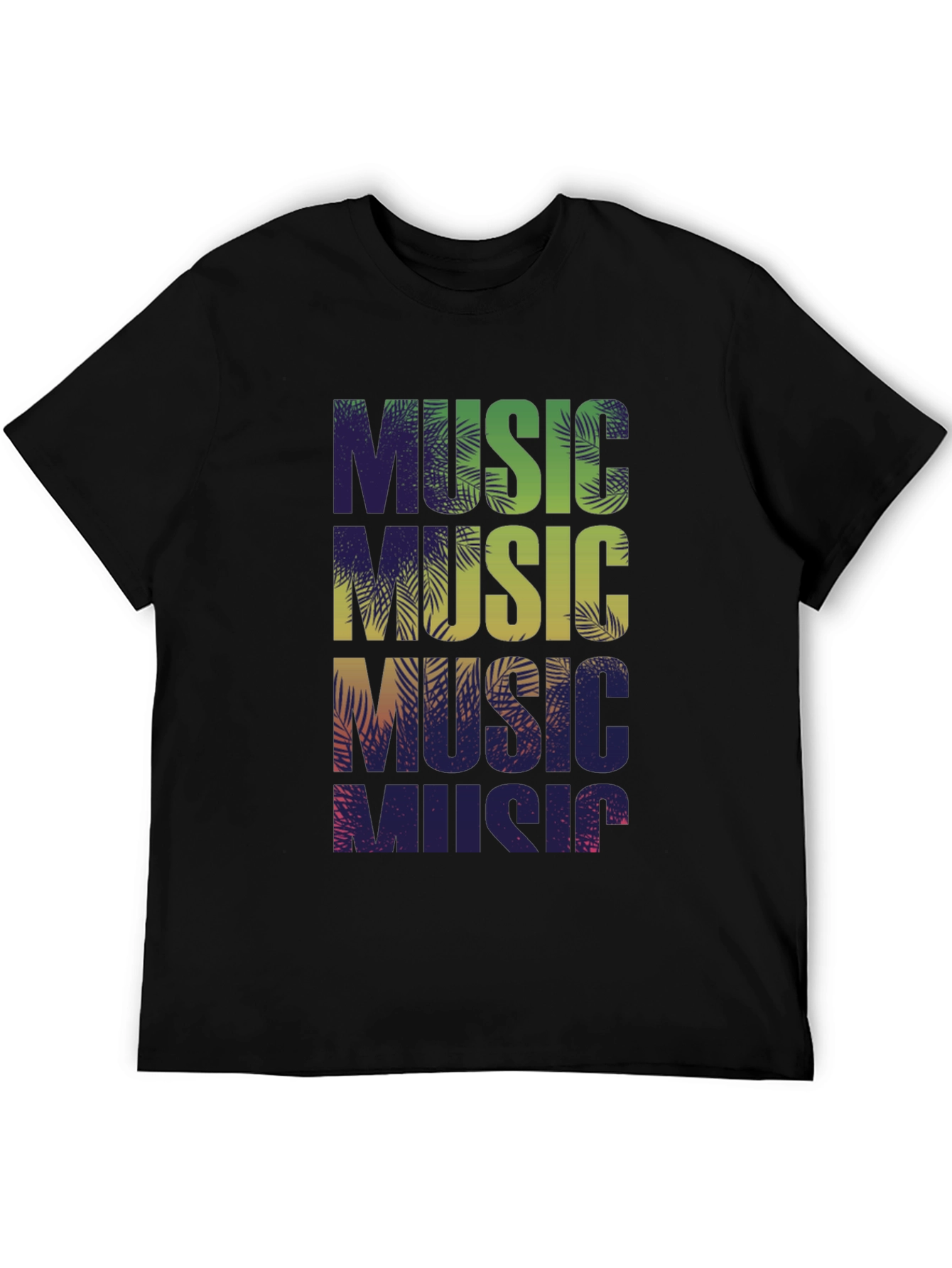 Tropical Music Vibes Graphic Tee