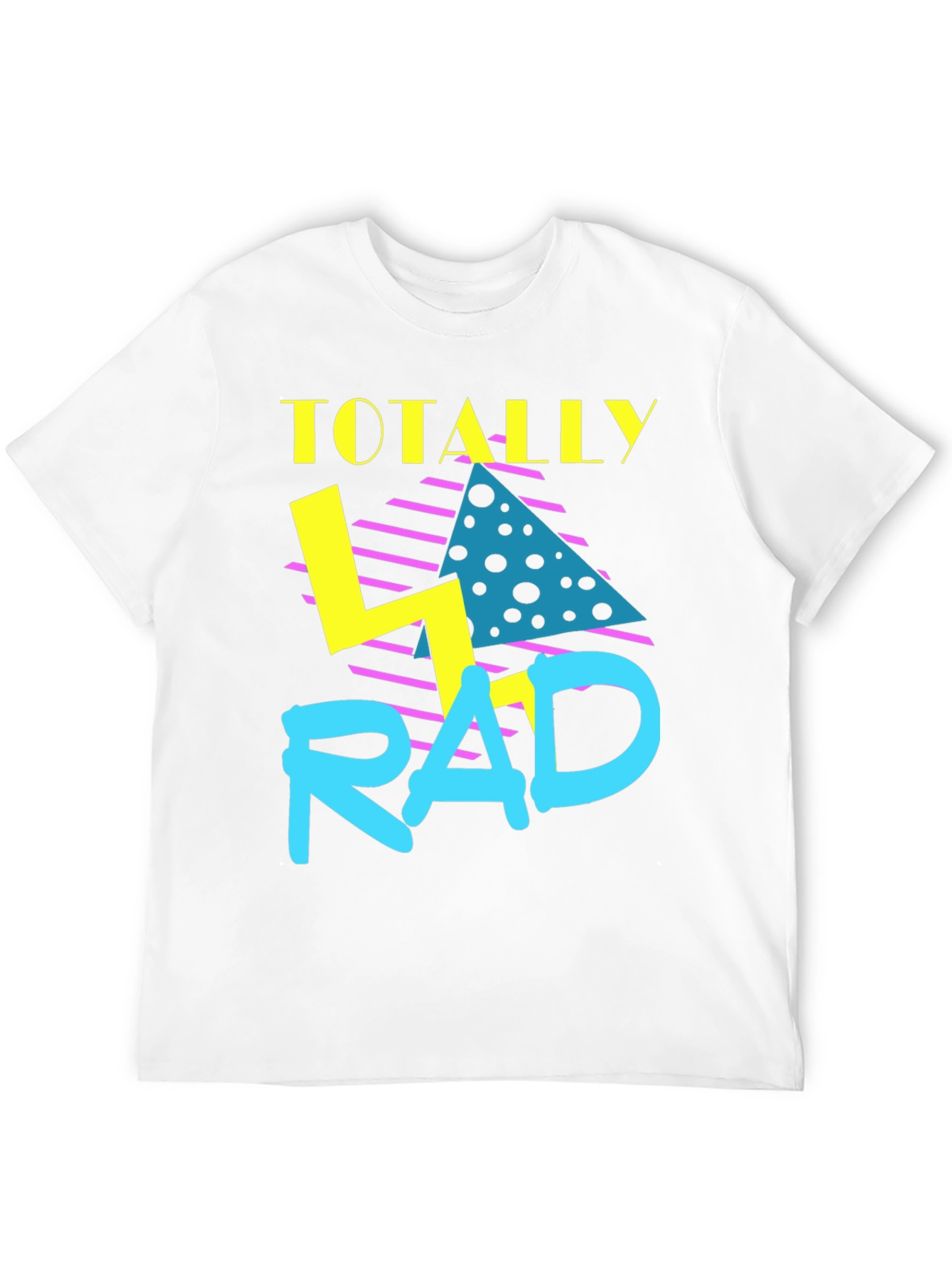 Totally Rad Retro Graphic Tee - 80s Throwback T-Shirt