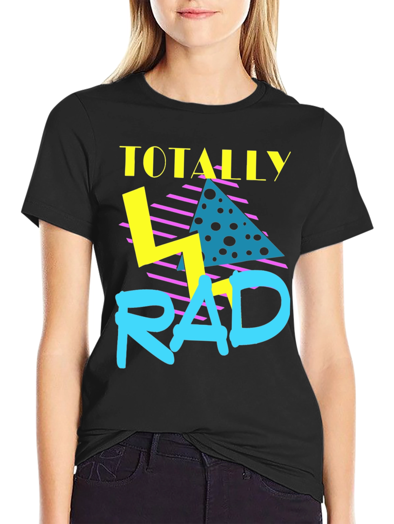 Totally Rad Retro Graphic Tee - 80s Throwback T-Shirt