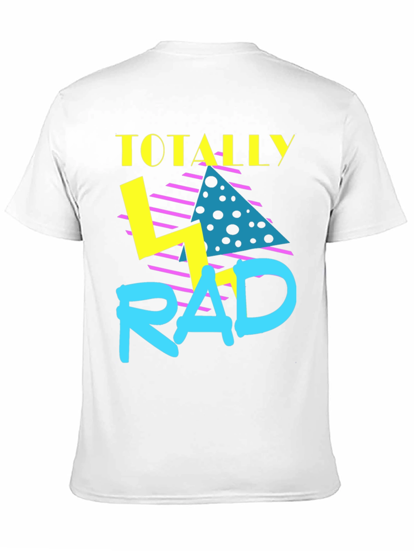 Totally Rad Retro Graphic Tee - 80s Throwback T-Shirt