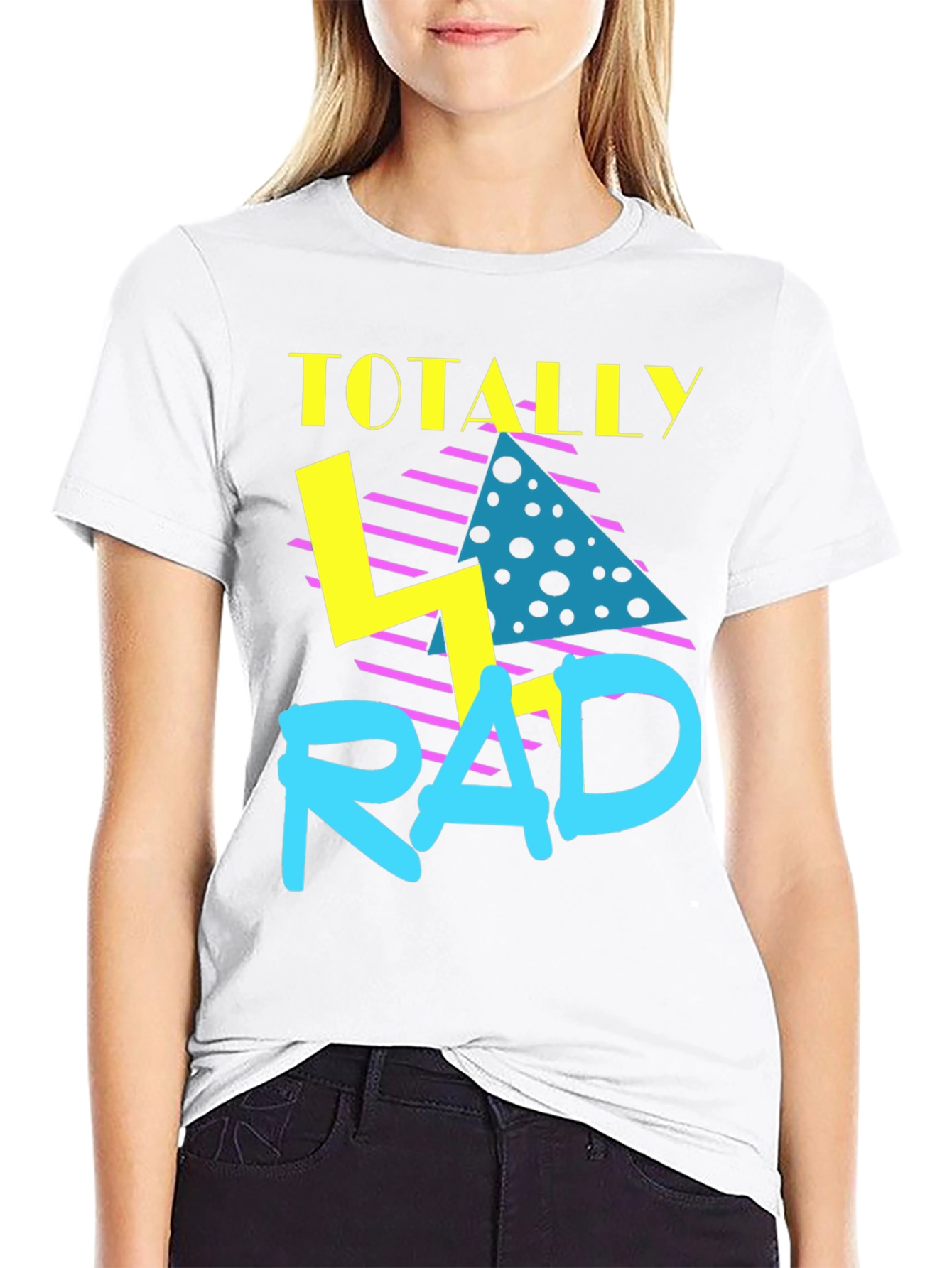 Totally Rad Retro Graphic Tee - 80s Throwback T-Shirt