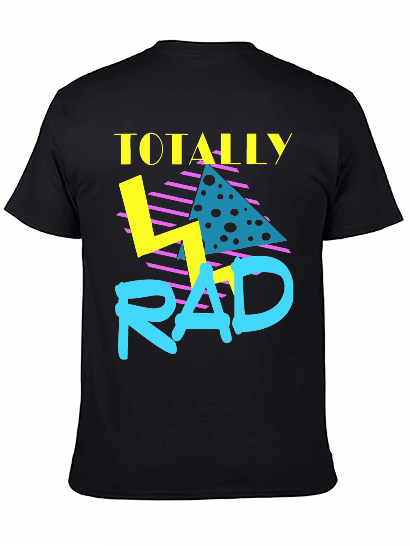 Totally Rad Retro Graphic Tee - 80s Throwback T-Shirt