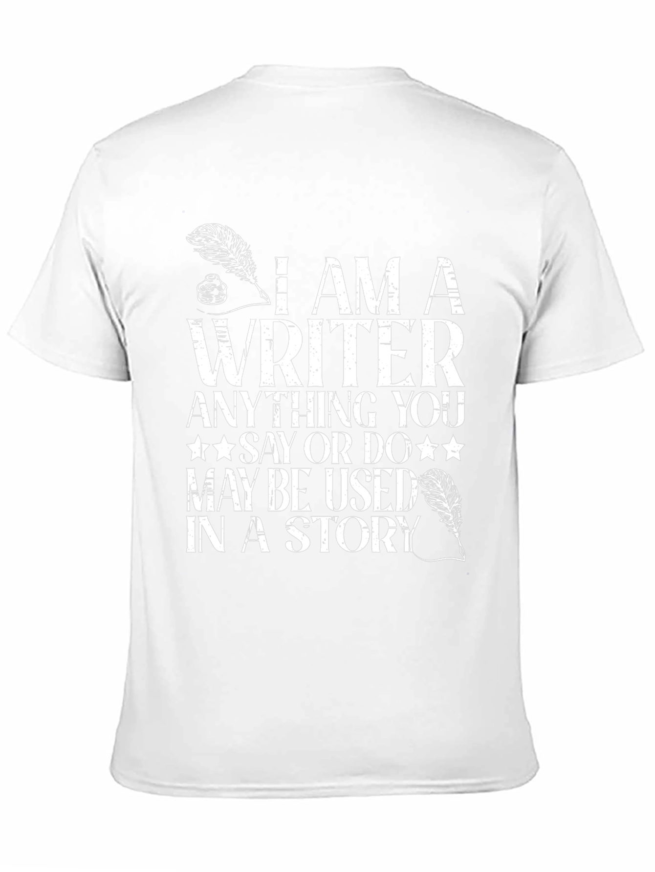I Am A Writer Novelty Graphic Tee